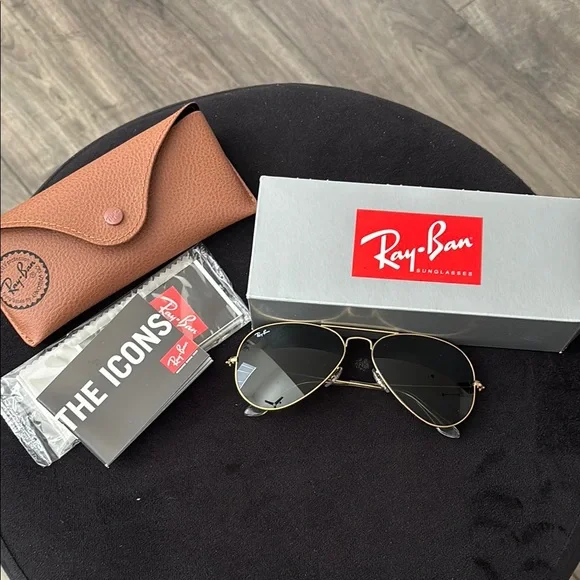 Ray-Ban | Accessories | Rayban Silver Sunglasses Box With  display picture 3